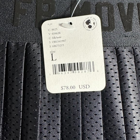 FREE PEOPLE MOVEMENT - BLACK ON DECK SKORT (SZ LRG) (NWT) - Picture 7 of 7